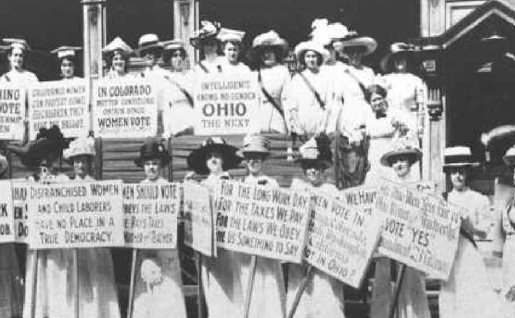 Toledo Women’s Suffrage Association, 1912