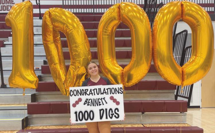 Murtha breaks RHS volleyball record
