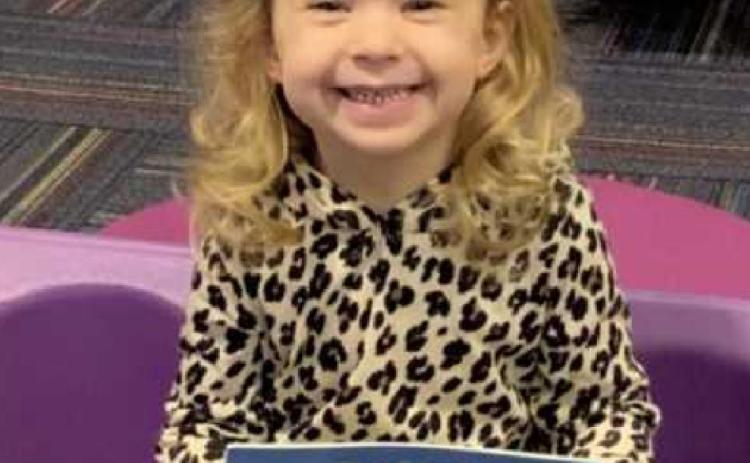 Prater completes library’s 1,000 books challenge