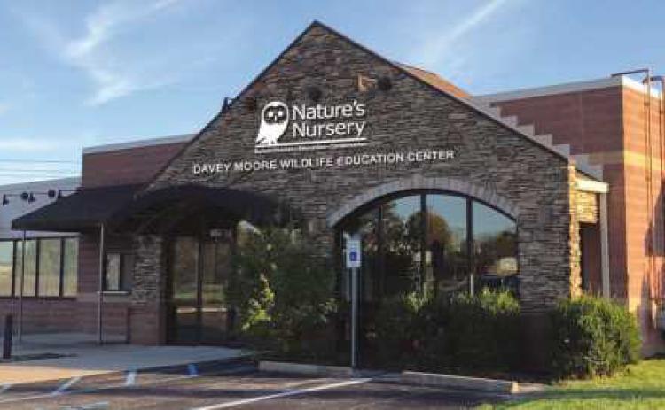 Nature’s Nursery new building in Waterville. Below, the new lobby area.