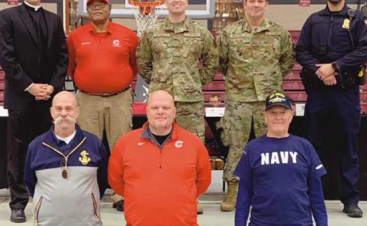 Central Catholic High School honors local military veterans