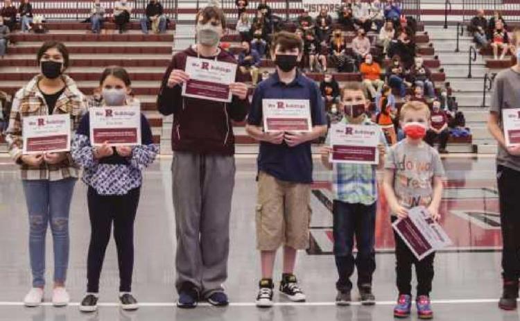 Students honored as behavioral role models