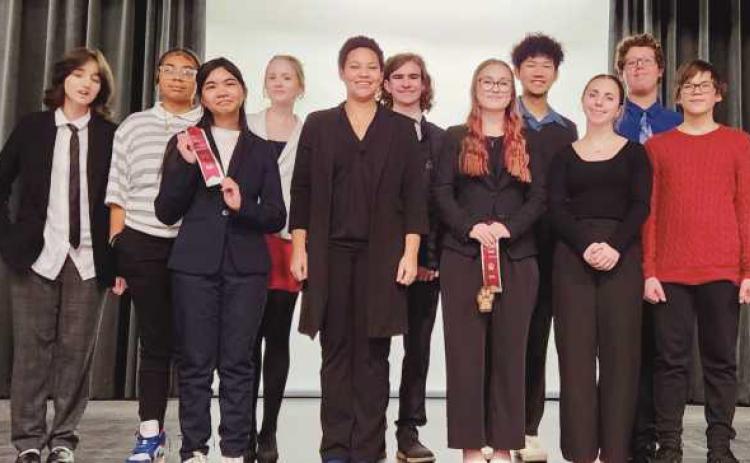 Rossford Speech and Debate Team earns charter membership