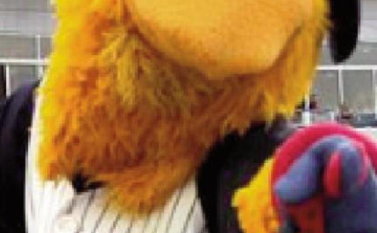 Muddy the Mascot