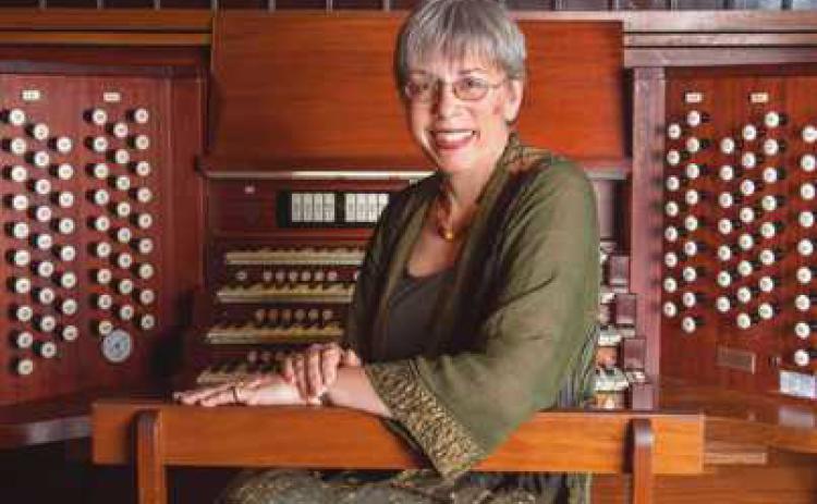 Gail Archer will present an organ concert at Zoar Lutheran Church. –Photo by Stephanie Berger
