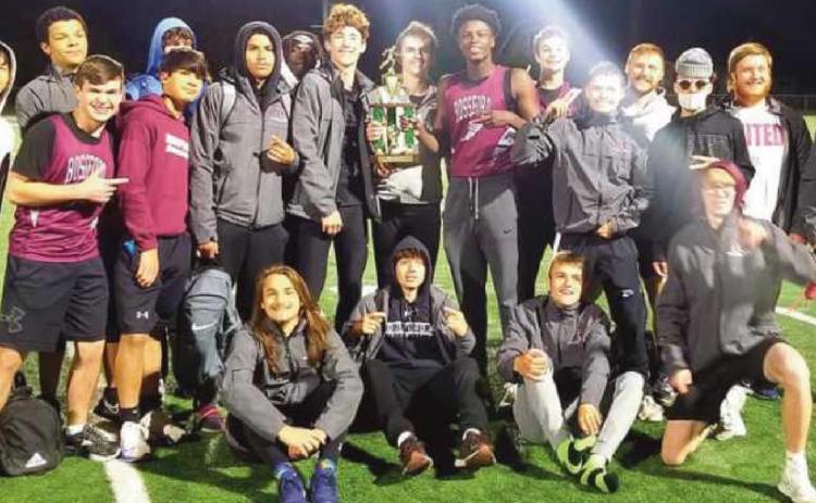 Track team breaks school record and sets meet record