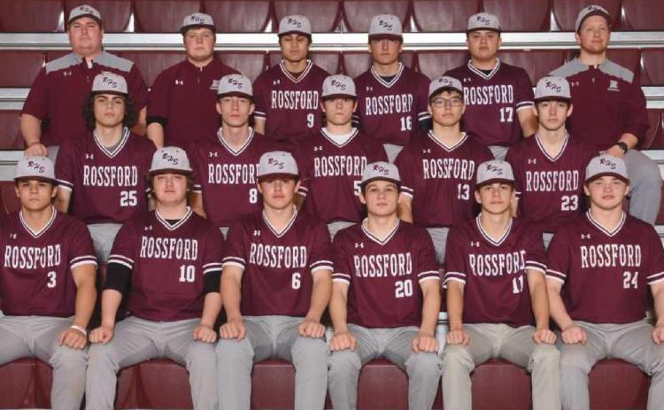 RHS varsity baseball team members are: Jacob Tuczynski, Andrew McManus, Brandon Swope, Carter Hollstein, Tyler Dowell, Kaidyn Herrick, Trenton Bachmayer, Seth Walters, Nevan Hanthorn, Logan Cameron, Alex Williams, Jacob Handy, Jeremiah McIlroy and Michael Bachmayer.