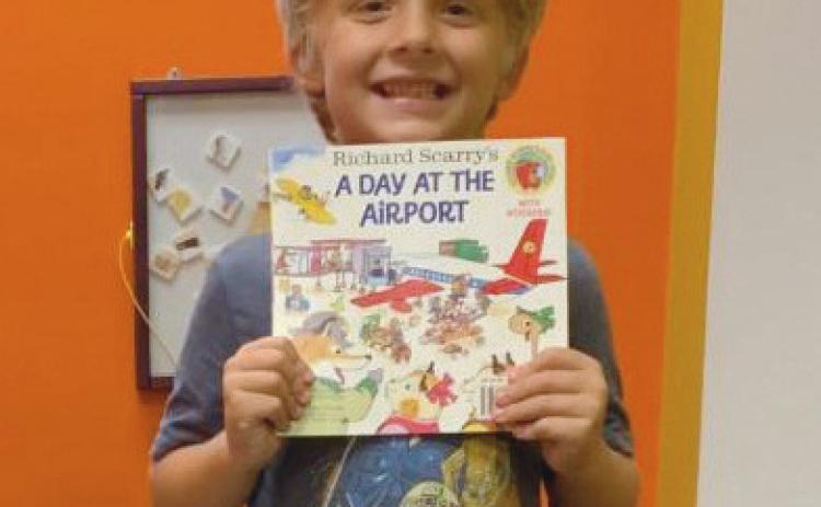 Brody Maas accomplishes preschool reading goal