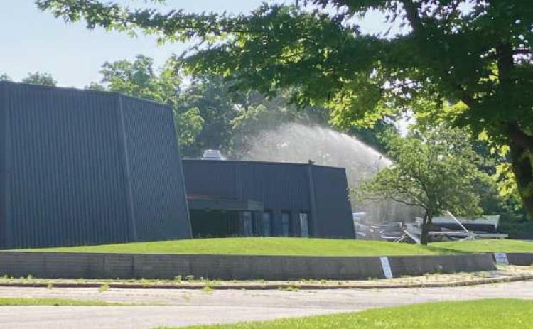 Demolition of Indian Hills Elementary School has begun.