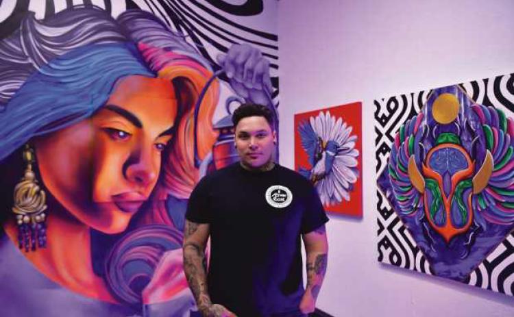 Muralist Chris “Chilly” Rodriguez will display his artwork at the Toledo Museum of Art from April 16 through July 6.