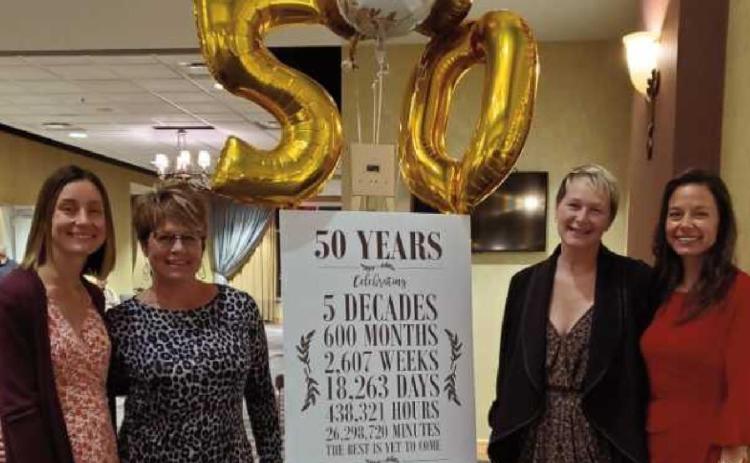 Teacher attends Heartbeat dinner