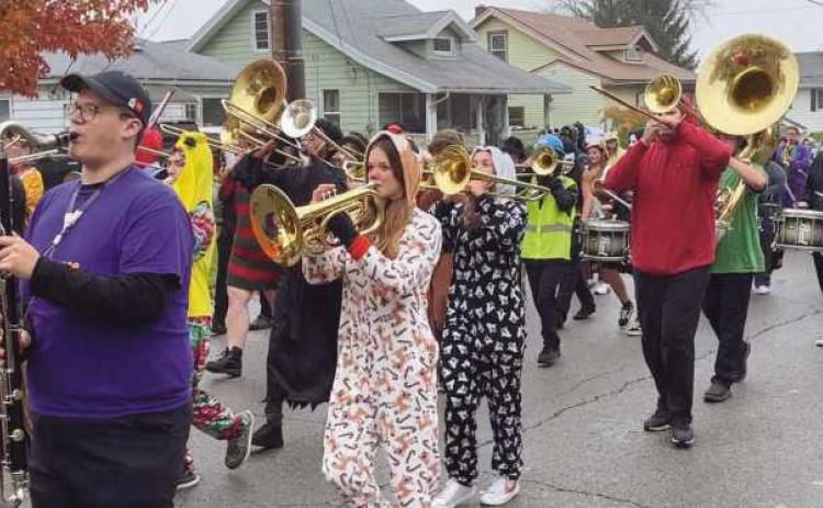 Halloween parade in Rossford, October 27