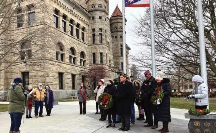 Wreaths Across America Day ceremony