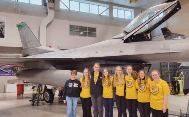 SOS Club visits 180th Fighter Wing
