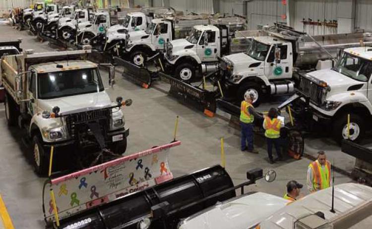 Drivers asked to be extra alert and give crews room to work