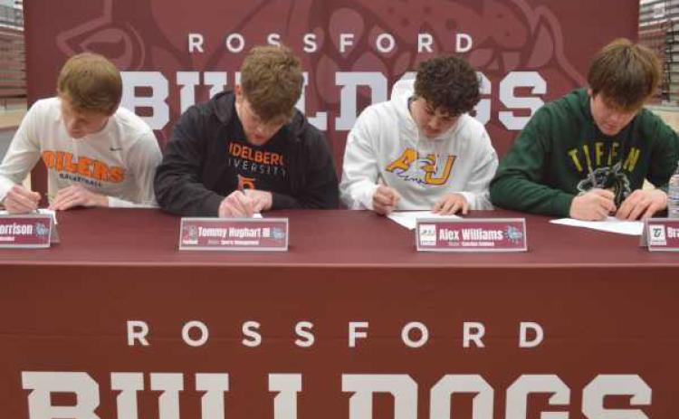RHS student-athletes sign with colleges