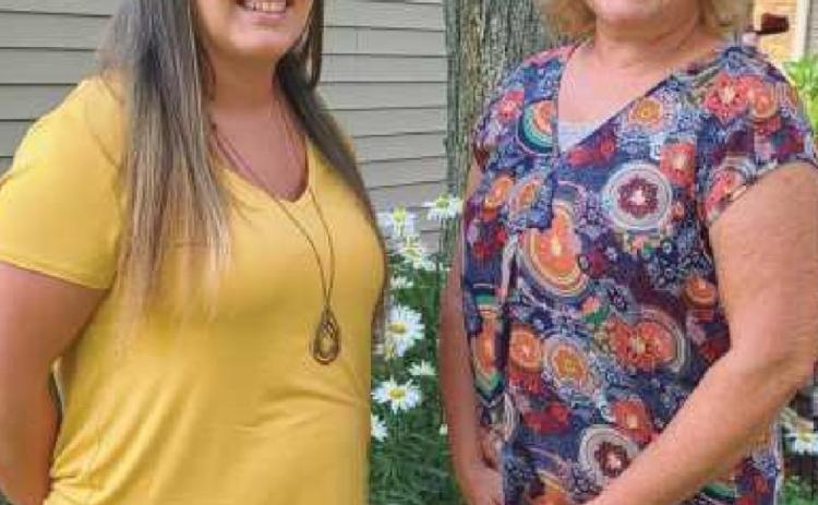 The new chairs of the Rossford Beautification Committee are Cherie Harrisen-Hall, left, and Donna Robinson.