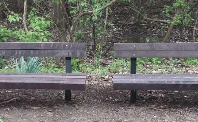 Park benches improved by Eagle Scout project