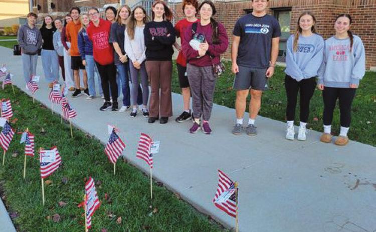 SOS Club participates in week of activities to honor veterans