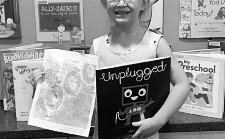 Grace Koenig completes 1,000 books before kindergarten