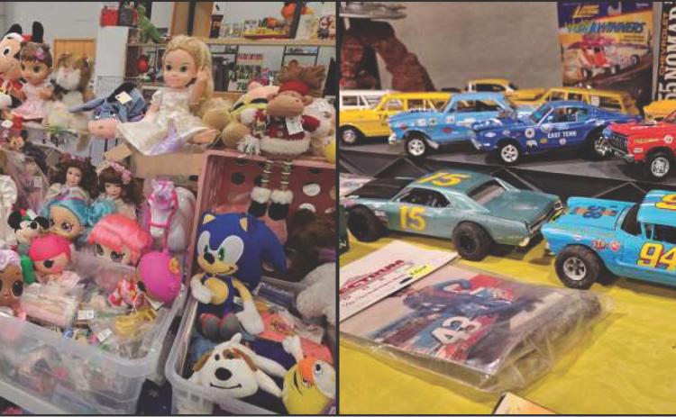 Toy show at TOCA in Rossford April 20
