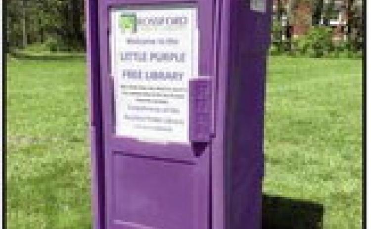 A “Little Purple Free Library” location