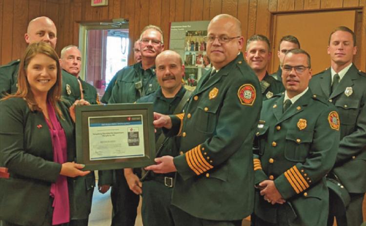 Twp. fire dept. recognized by Heart Association
