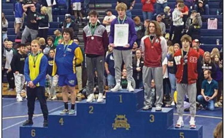 Two RHS wrestlers advance to state
