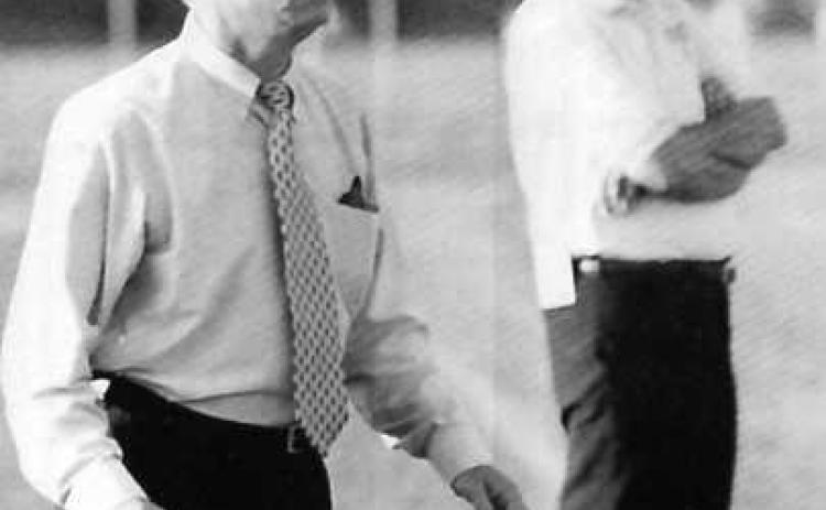 John Vargo, boys soccer coach from 1991 to 1999, is the longest tenured coach in the program’s history.