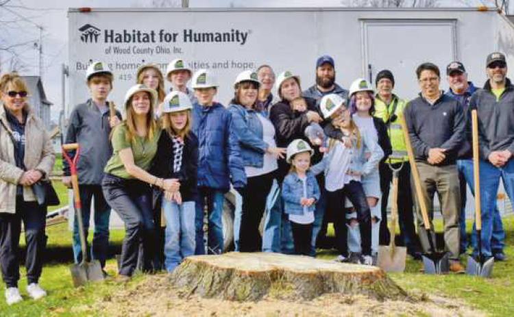 Habitat breaks ground on two homes