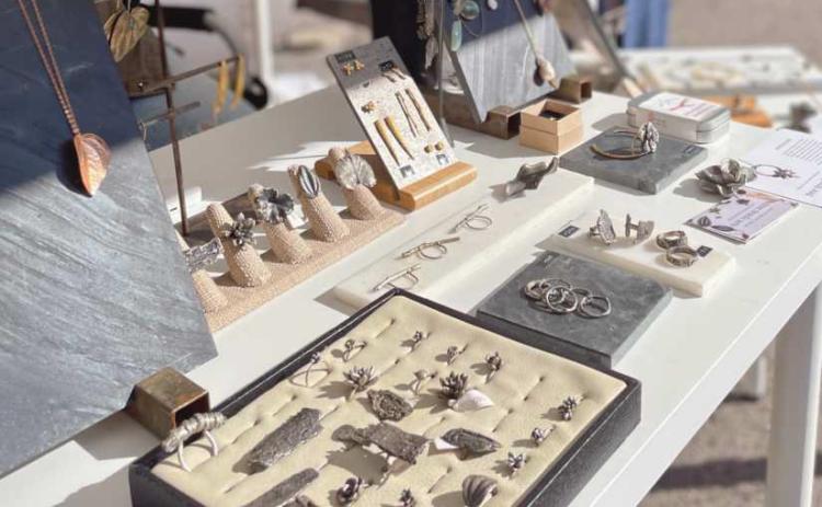 The show will include jewelry, ceramics, painting, glass, photography, fiber and more.