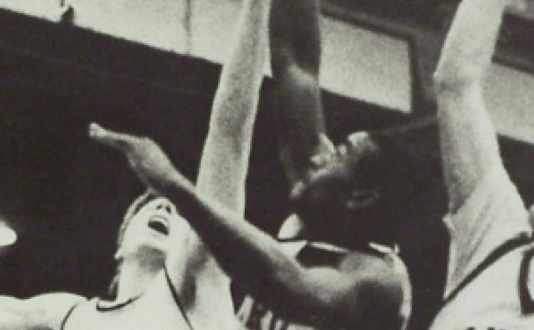 Above center is Emanuel “Manny” Durden, Class of 1989, and below left is DJ Recknagel, Class of 2011.