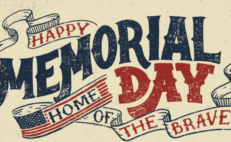 Memorial Day closings