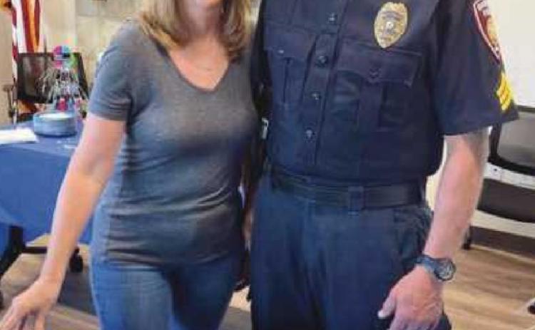 Sgt. Mark Marek retires