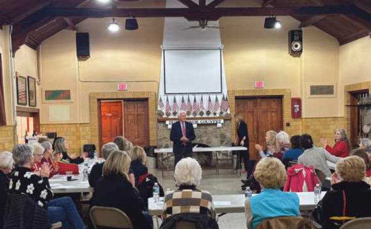 Latta addresses the WCRWC.