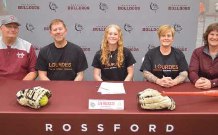 Three RHS seniors have signed to continue their athletic careers at local universities. Liv Hussar will play softball at Lourdes University, Ayden Wilson will wrestle at Lourdes University and Elizabeth Fargo has committed to be a cheerleader at the University of Toledo. Pictured above is Liv, Elizabeth is below and Ayden pictured at bottom.