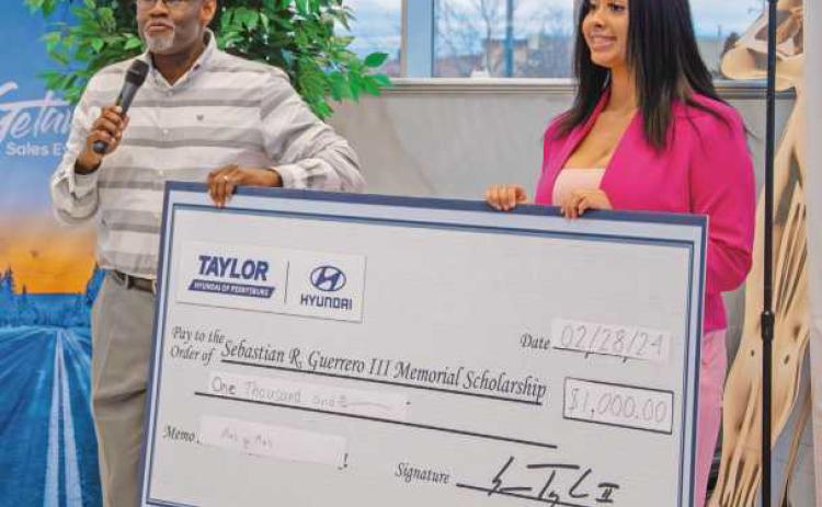 Taylor Hyundai awards scholarship