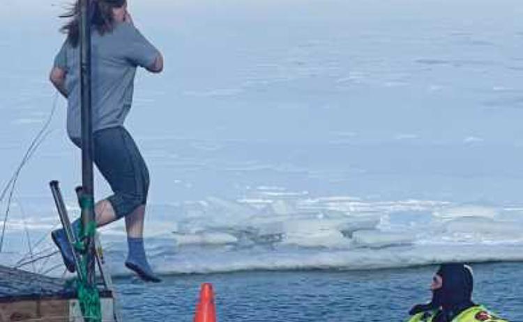Rossford Schools supporters take the plunge
