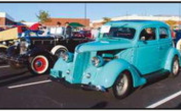 Cars range from antique to classic at the annual show.