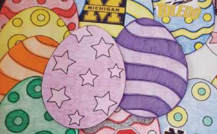 Rec center coordinates Easter egg scavenger hunt