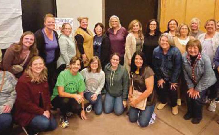 Rossford school employees came together for purse bingo to support the Northwest Ohio Teen Book Festival. The Rossford Association of Classroom Teachers made a donation to the event from their jeans fund. The festival will be held at Rossford Junior/Senior High School on March 9, 2024.