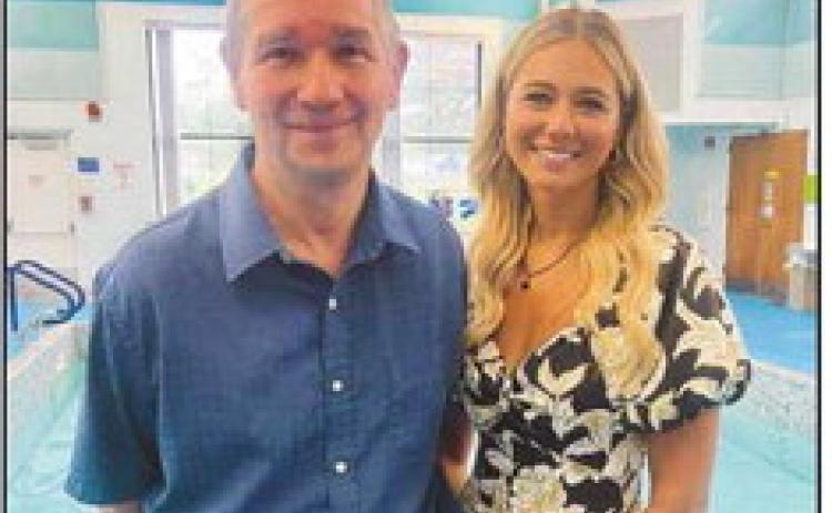 From left: Mike McGivern and Shannon Bova.
