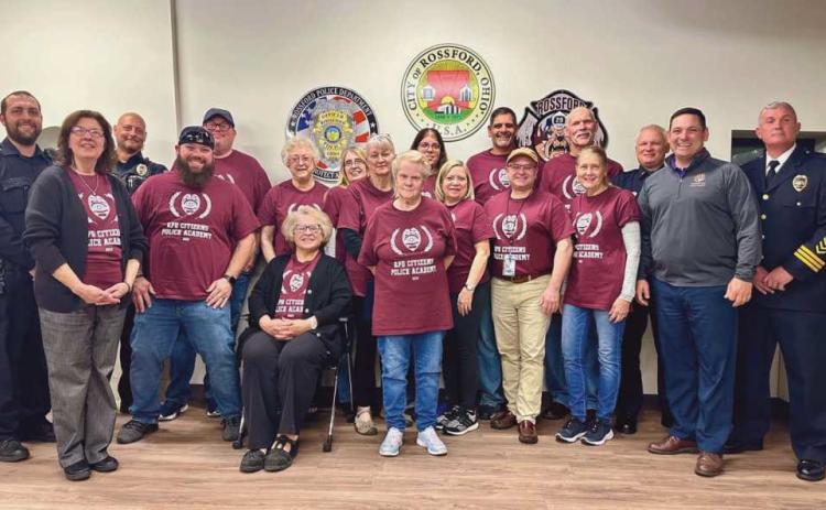 Rossford citizens police academy honors new graduates