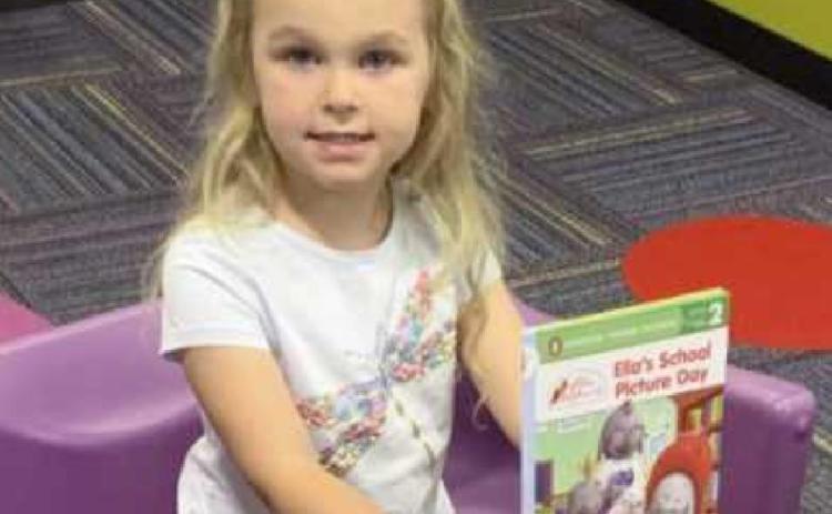 Library recognizes 1,000 books challenge winner