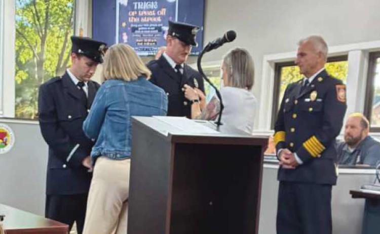 Fire and Rescue Lieutenants honored for saving a life