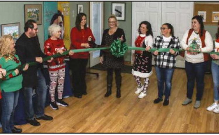 NAMI showcased its new office space at 1250 Ridgewood Drive, Bowling Green, with a Christmas open house November 29.